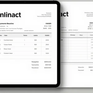 Simple Invoice Set